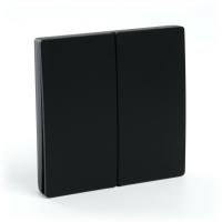 Выключатель 2кл с беспроводной черный Feron LD100 TM82 арт.41723