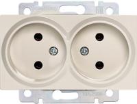 Розетка 2м Smartbuy Нептун б.з бежевая арт.SBE-05i-10-S2-N