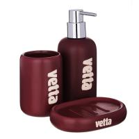 Набор для ванной Vetta вишня 3 предмета 463-097 343118