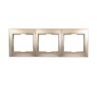 Рамка 3м Smartbuy Венера шампань арт.SBE-01c-00-FR-3