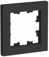 Рамка 1м карбон ATLASDESIGN Schneider арт. ATN001001