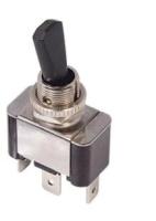 Тумблер REXANT 12V 30A(3с) 36-4352 ON-OFF с желтой подсветкой