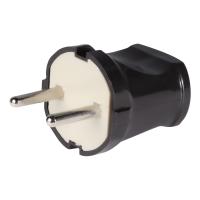 Вилка прямая Smartbuy черная арт.SBE-10-Р04-b