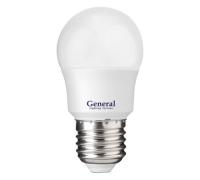 Лампа светодиодн. General 12W E27 6500K шар к.641117