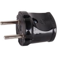 ВИЛКА эл. Makel б-з черная 10051