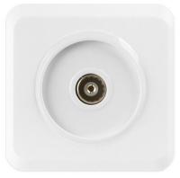 Розетка TV белая Юпитер SmartBuy арт.SBE-03w-S1-TV