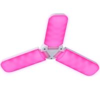 Св-к светодиодный д.растений Фито Smartbuy 24W E27 арт.SBL-3-Leaves-24-fito-E27