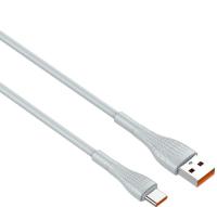 Кабель USB Type C USB 2м LDNIO LS672 LD_C3851 Gray