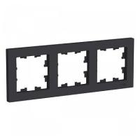 Рамка 3м карбон ATLASDESIGN Schneider арт. ATN001003