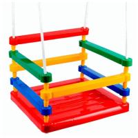 Качели детские с сиденьем из трубочек арт.3-515