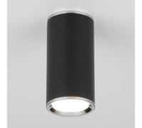 Св-к Elektrostahdart накладной DLN101 GU10 BK черный к.а043971 (П)