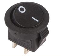 Выключатель клав.250V 3A(2c) Rexant 36-2510 черный