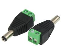 Разъем питания штекер 2,15,5 Rexant с клемменной колодкой 14-0314