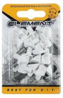 Крепление для полки Element 16шт белый 274870 к.5132974