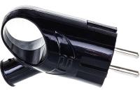 Вилка угловая с-з с ушком черная Universal арт. А0112