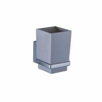 Держатель хром POTATO + 1 стакан настенный P1706