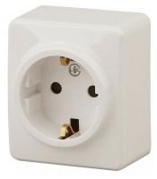 Розетка 1м с.з крем IP20 Эксперт Эра арт. 11-2203-02