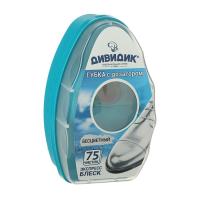 Губка д.об. Дивидик из гладкой кожи с дозатором, бесцветный