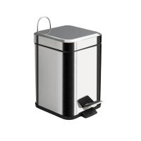 Ведро нержавеющее Санакс с педалью 6л 10806