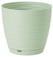 Кашпо пм Saffron 1,5л 200мм салатовый арт.22161011703 к.337561