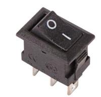 Выключатель клав.250V 3A(3c) Rexant 36-2030 (RWB-102) черн