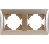 Рамка 2м шампань GUSI Ugra арт.C1120-027