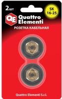 Розетка кабельная Ergus SК 16-25 (2шт) арт.641-961