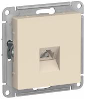 Розетка RJ45 бежевая ATLASDESIGN Schneider  арт. ATN000283