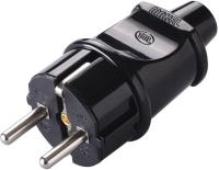 Вилка прямая с-з черная Makel арт. 10052