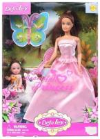 Кукла Defa Волшебный мир арт.8077dрозовое