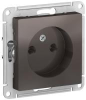 Розетка 1м б.з мокко ATLASDESIGN Schneider арт ATN000641