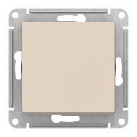 Выключатель 1кл проходной бежевый ATLASDESIGN Schneider арт. ATN000261