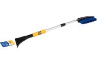 Щетка-скребок д-авто Kraft 88-118см телескоп арт.КТ830069