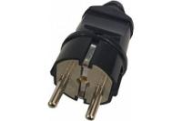 Вилка прямая с-з черная General к.470505