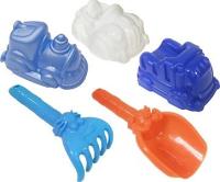 Набор песочный Три совы Транспорт 5 предметов к.358407