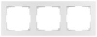 Рамка 3м Smartbuy Нептун белая арт.SBE-06w-Plastic-FR-3