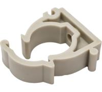 Опора для трубы 20 полипропиленовая серая в ассортименте