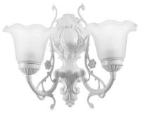 Св-к бра Кастиллио белый 2 рож. BayerLux арт. 7915050