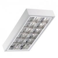 Св-к ЛПО 2х18  наклад. зеркальн. растровый