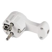 Вилка угловая с-з белая Smartbuy арт.SBE-16-P11-w