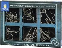 Головоломка метал. Золотая сказка 6шт арт.664927
