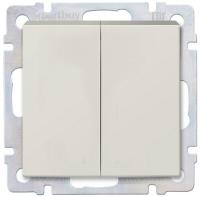 Выключатель 2кл Smartbuy Нептун бежевый арт.SBE-05i-10-SW2-0