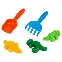 Набор песочный Три совы Динозавры 5 предметов к.358409