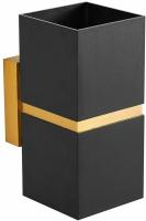 Св-к General GLW-2MR16-M-IP20 квадрат черный к. 661327