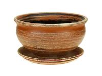 Кашпо керам. Фиалочница 16см в ассорт.