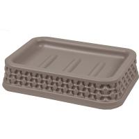 Мыльница пластик Oslo мокко РТ134610015