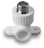 Уголок с креплеием 25 1 2 полипропиленовая наружная резьба в ассортименте