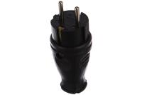 Вилка прямая каучуковая черная Smartbuy арт. SBE-16-P07-R