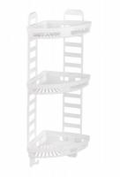 Полка 3-х ярусная пластик угловая Трансформер М6848 269420