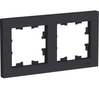 Рамка 2м карбон ATLASDESIGN Schneider арт. ATN001002